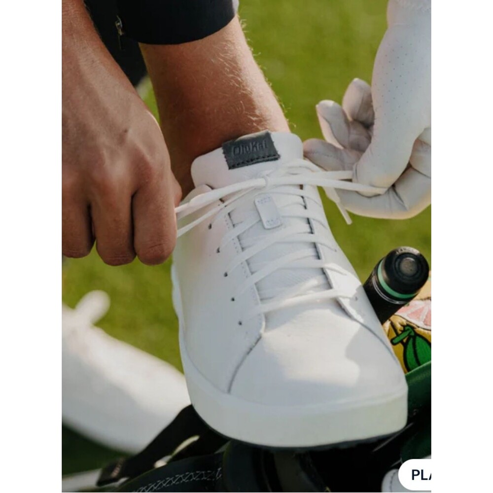 OluKai Wai‘alae Leather Golf Shoes